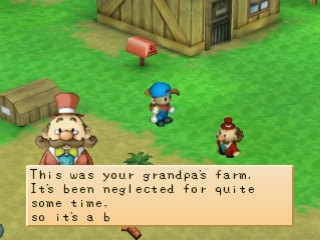 Harvest Moon Back to Nature back cover for Playstation